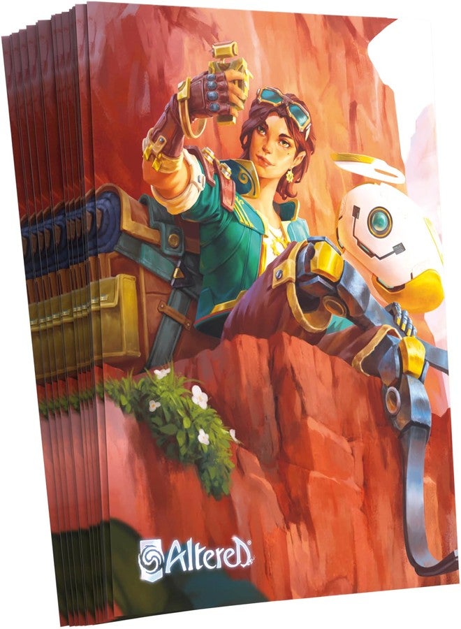 Gamegenic Altered Sierra Art Sleeves (50-Pack) - Officially Licensed Standard-Sized TCG Card Protectors, Vibrant Full-Color Faction Designs, Durable with Great Shuffle Feel, Made by Gamegenic - Image 3