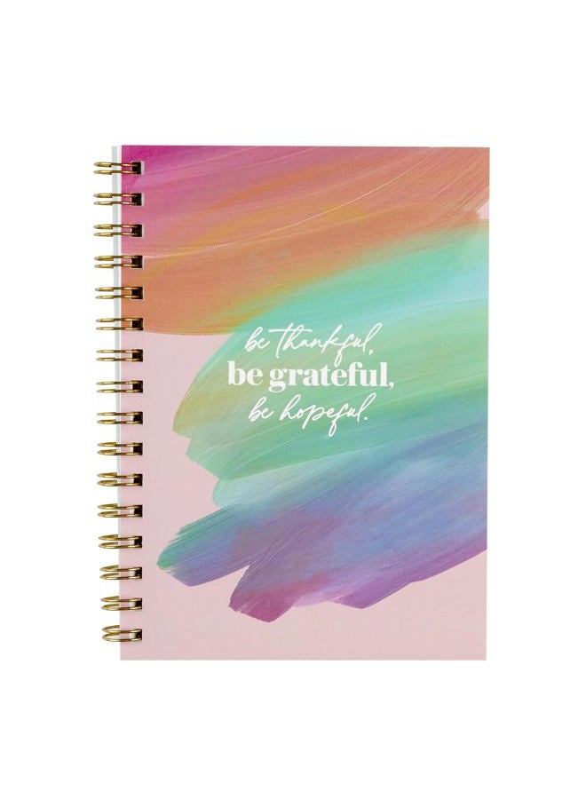 Erin Condren Inspired Collection - A5 Gratitude Journal - Coiled Binding- Inspired - Image 1