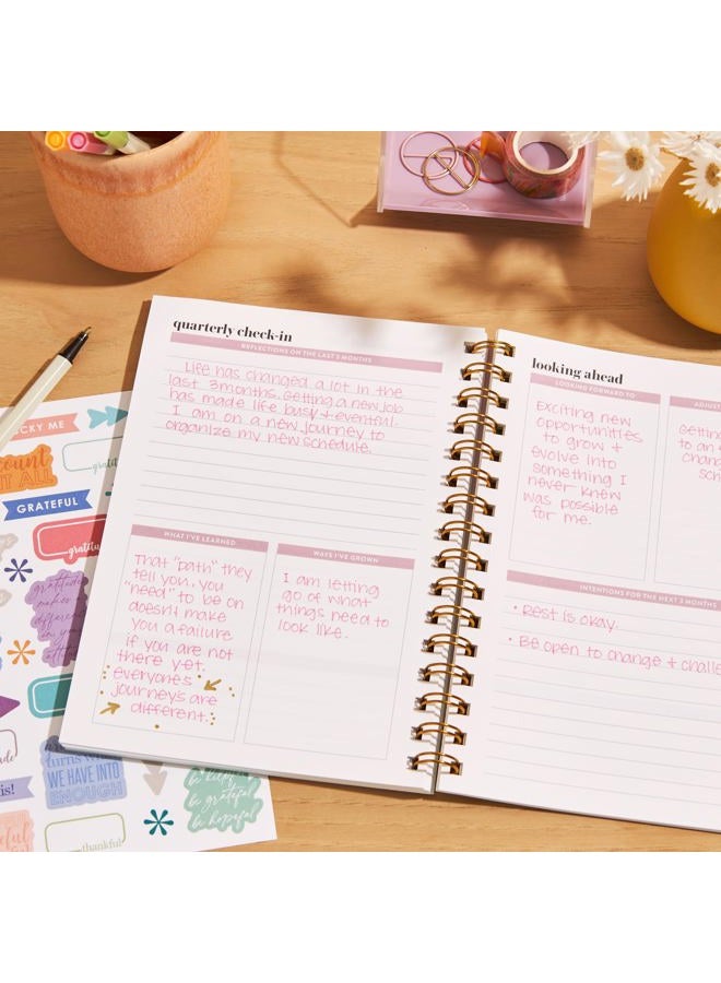 Erin Condren Inspired Collection - A5 Gratitude Journal - Coiled Binding- Inspired - Image 3