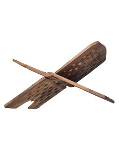 Pakistani Hand Made Foldable Natural Wood Quran Holder or Stand  - Image 4