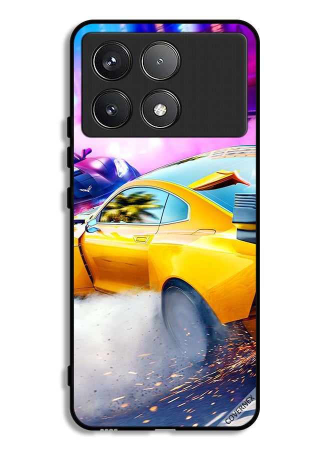 Covernex Xiaomi Poco F6 Pro Protective Case Cover Racing Car - Image 1