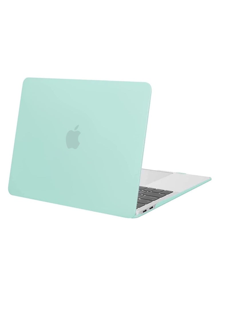 Generic - Compatible with MacBook Pro 13 inch Case M2 2022/ 2021 /2020 /2016 /A2338 M1 A2251 A2289 A2159 A1989 A1708 A1706 with/Without Touch Bar Plastic Hard Shell & Screen Protector Mint Green - Image 1