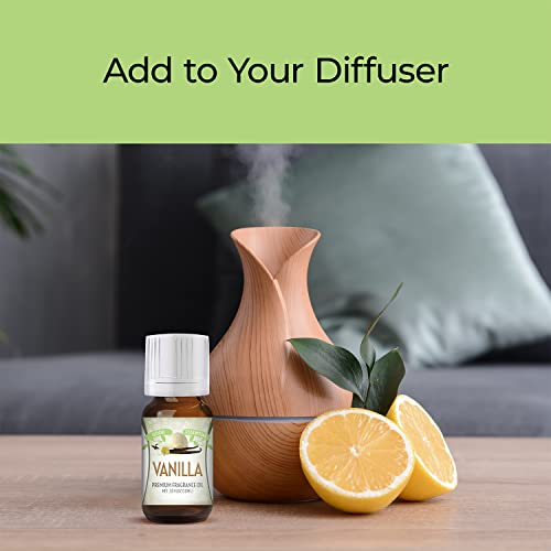 Good Essential Professional Vanilla Fragrance Oil 10 ml (0.33 fl oz) for Candles, Soaps, Perfume, Home Fragrance, Vanilla Diffuser Oil, and Body Lotion - Image 5