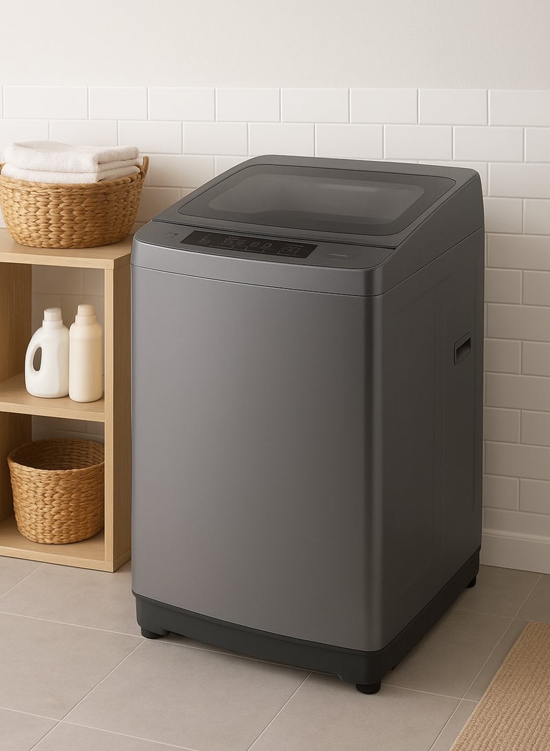 جنرال جولدي غسالة ملابس اوتوماتيك - تعبئة علوية - 11 كجم - فضي - GGWMTL11S - Image 3