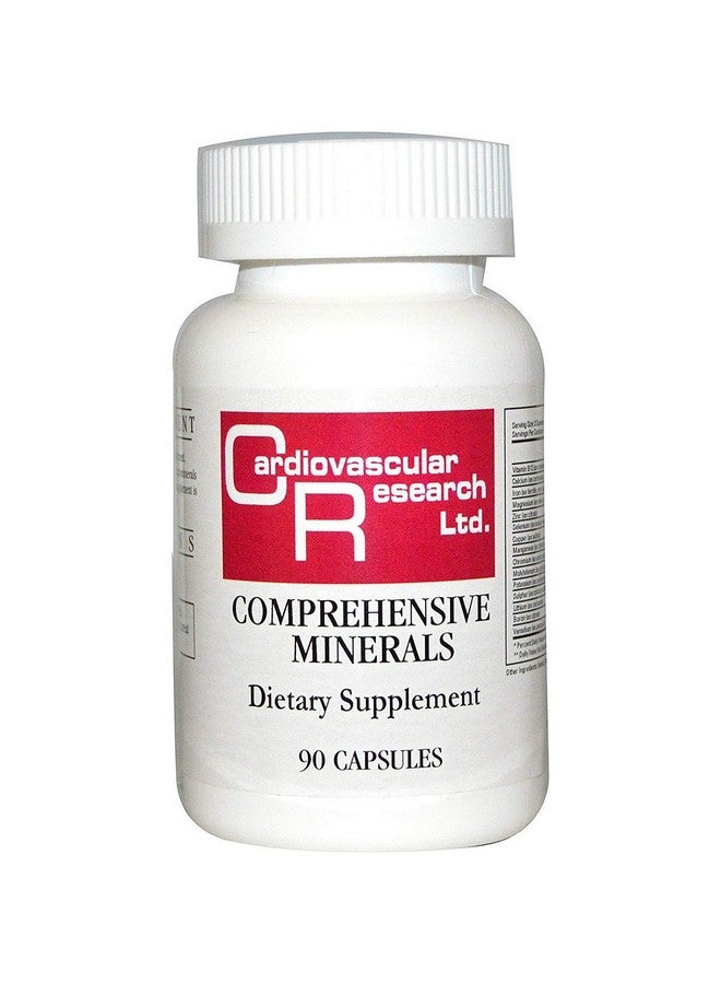 Cardiovascular Research Comprehensive Minerals White 90 Count - Image 1