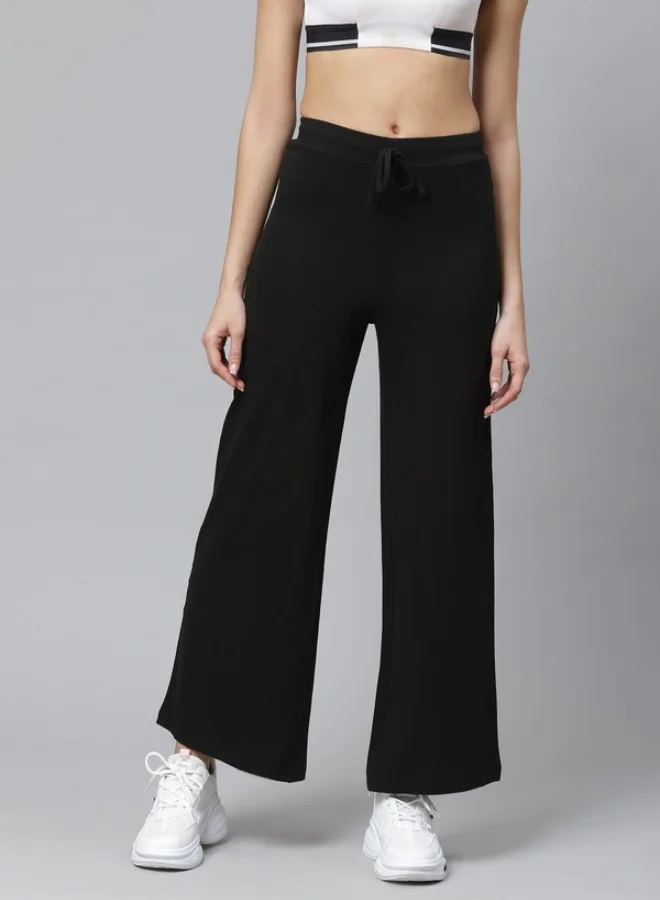هوبرهولمي Black Track Pants For Women