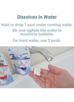 TruKid Bubble Podz The Best Natural Bubble Bath Ever Lavender, 24 Podz  - Image 2