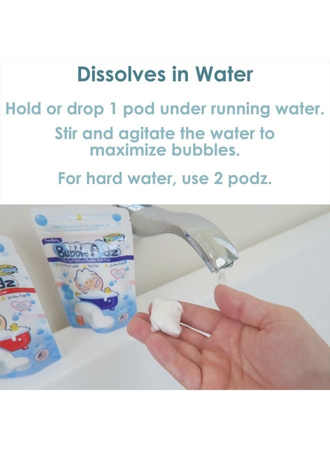 TruKid Bubble Podz The Best Natural Bubble Bath Ever Lavender, 24 Podz - Image 2