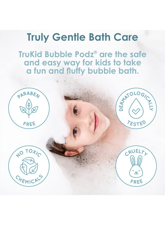 TruKid Bubble Podz The Best Natural Bubble Bath Ever Lavender, 24 Podz - Image 4