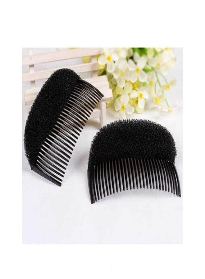 Chanderkash 2 Pcs Women Bump It Up Volume Hair Base Styling Comb Clip Invisible Puff Maker for Women - Image 2