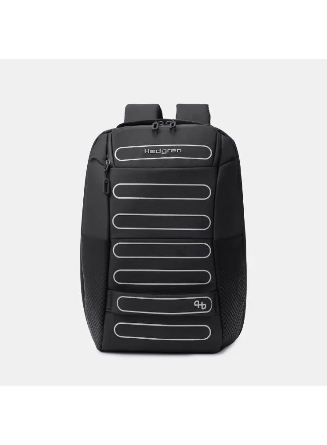 هيدجرين حقيبة ظهر للجنسين HCMBP07 | حقيبة لابتوب مقاس 15.6 بوصة بتصميم من قسمين مع حماية RFID | حقيبة خفيفة للمكتب والسفر