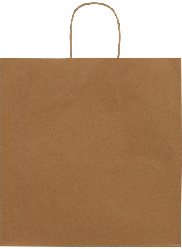 Packanya 29x15x29-200 Pieces Twist Handle Kraft Bag  - Image 1