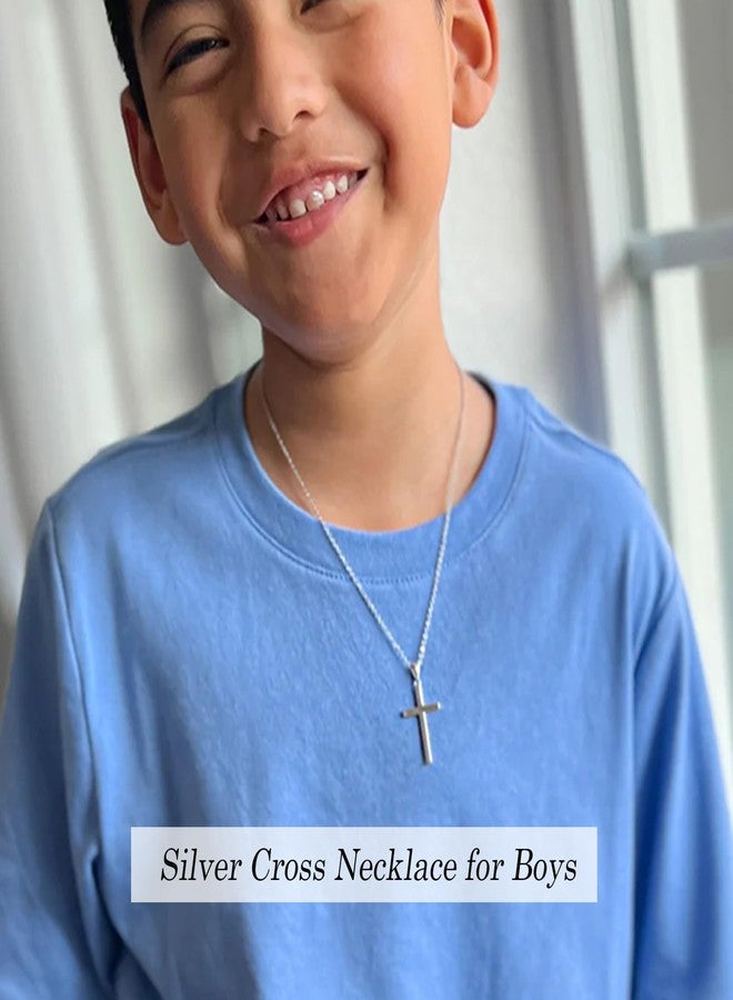 EPIRORA 16th Birthday Gifts for Boys, Stainless Steel Chain Silver Cross Necklace Jewelry, 16 Year Old Boy Birthday Gifts for Son Grandson Nephew Brother - Image 5