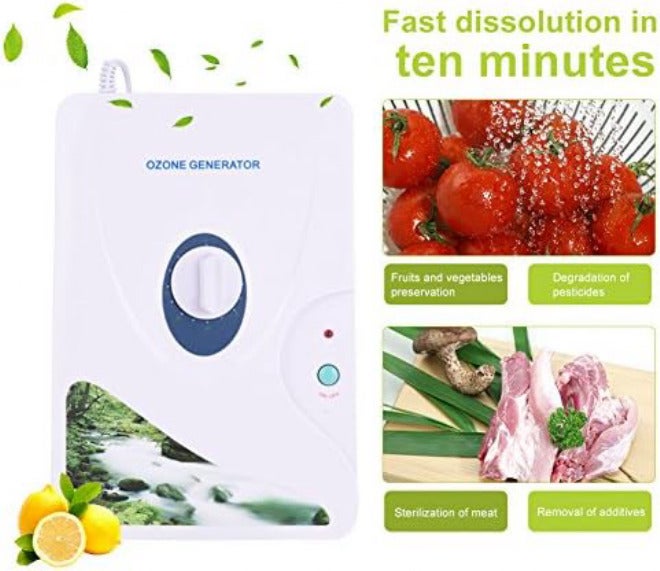 Ejoyous Generator Generator Air Purifier 600 Mg/h Generator Wheel Timer Air Purifier Kitchen Oil Plants Meat Clean Water Fresh Air 220V Cost effective global grade quality - Image 3