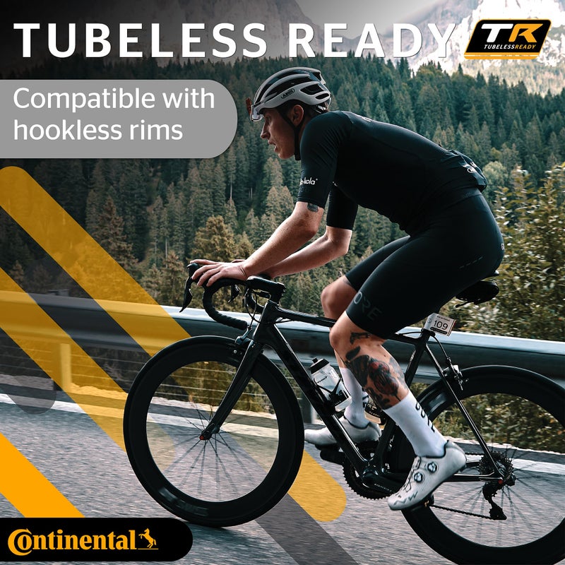 Continental Grand Prix 5000 S Tr Tire Black, 30Mm, Black Chili - Image 2