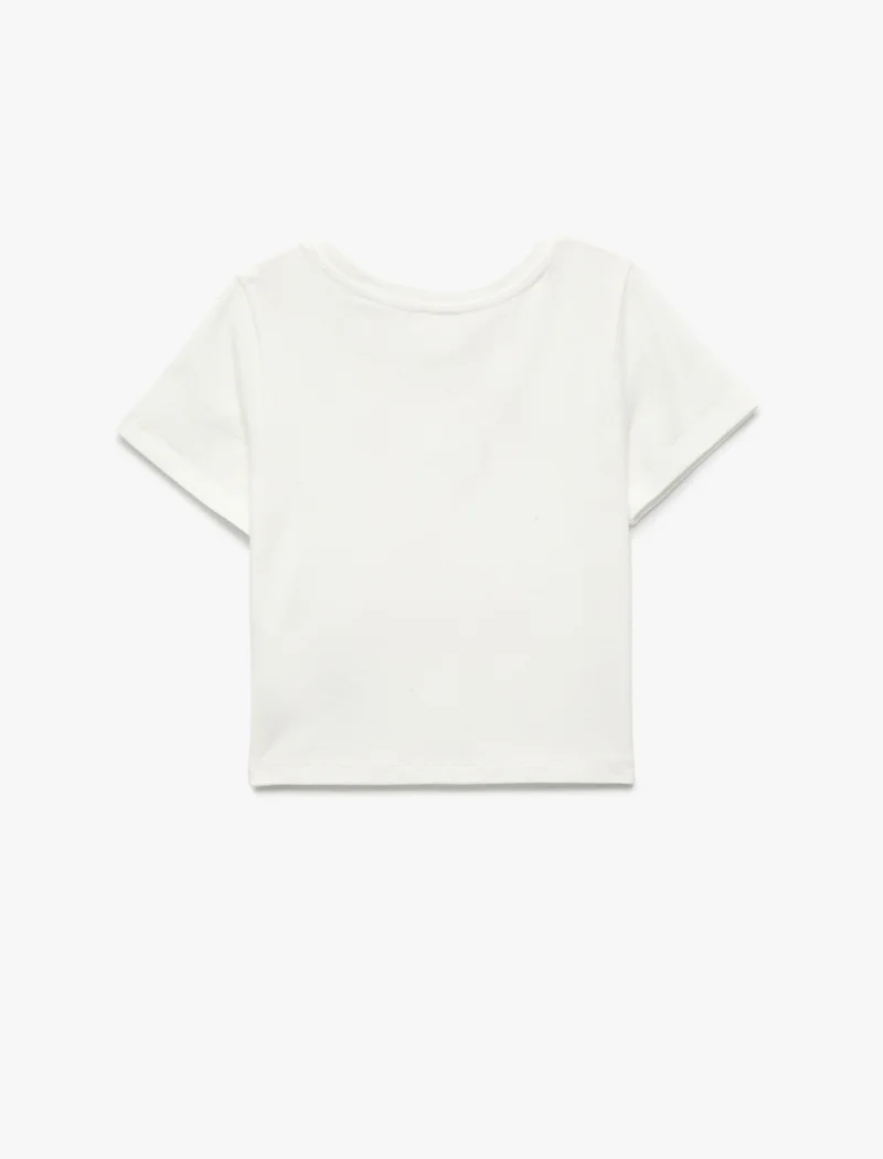 كوتون Crop T-shirt