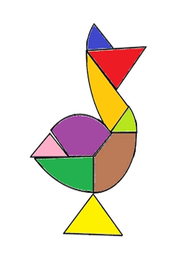SquareDrop Egg Tangram Puzzle - Brain Boosting Puzzle Activities for Age 5+ Years Old Kids - Do It Yourself Mathematics Activity Kit - Image 4