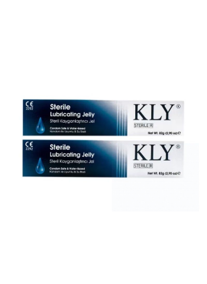 KLY Water Based Lubricating Jelly 2PCS 