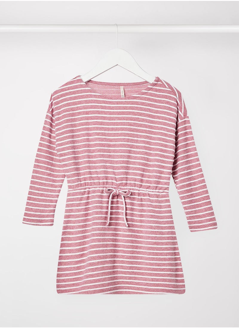 ONLY - Girls Striped Dress - Image 1