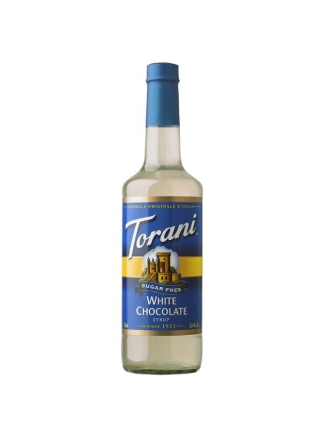 White Chocolate Syrup, Sugar Free - 750ml, United States