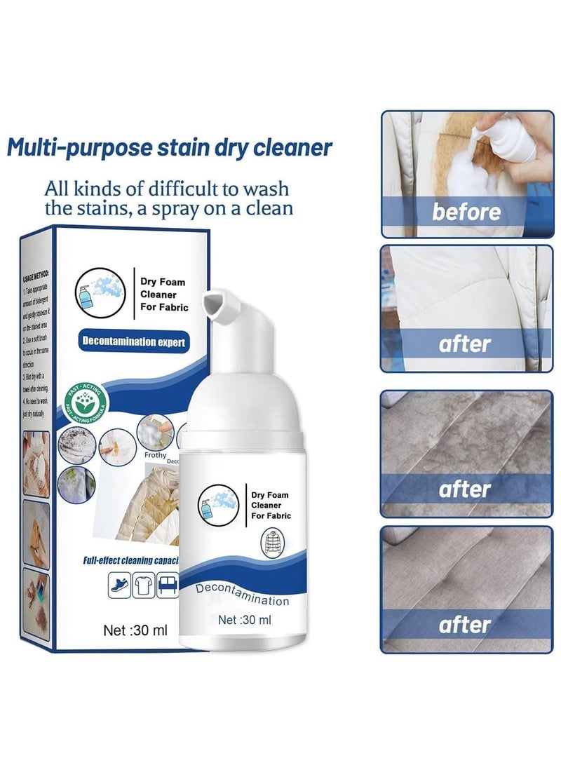 SYOSI 3 Pcs Down Jacket Foam Dry Cleaner, Dry Cleaning Agent for Winter Coats, 2024 New All-Purpose Cleaner Rinse-Free for Clothes, For Fabric Cloths down Jacket Sofa, Stain Remover - Image 3