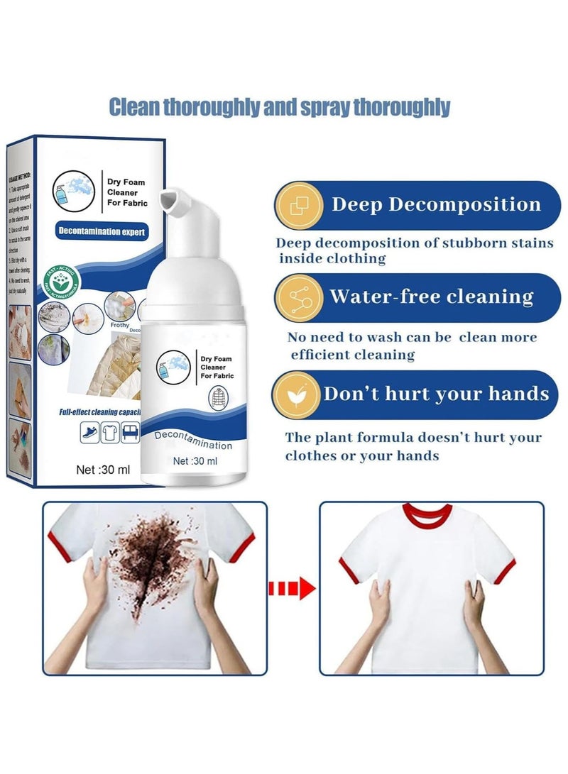 SYOSI 3 Pcs Down Jacket Foam Dry Cleaner, Dry Cleaning Agent for Winter Coats, 2024 New All-Purpose Cleaner Rinse-Free for Clothes, For Fabric Cloths down Jacket Sofa, Stain Remover - Image 4