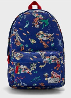Polo Printed Backpack