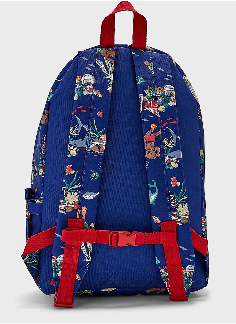 POLO RALPH LAUREN - Polo Printed Backpack - Image 1