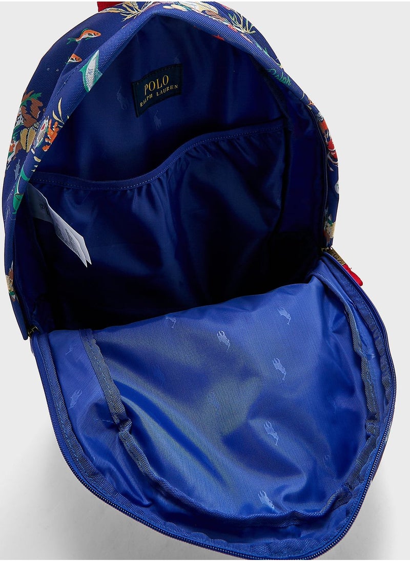 POLO RALPH LAUREN - Polo Printed Backpack - Image 1