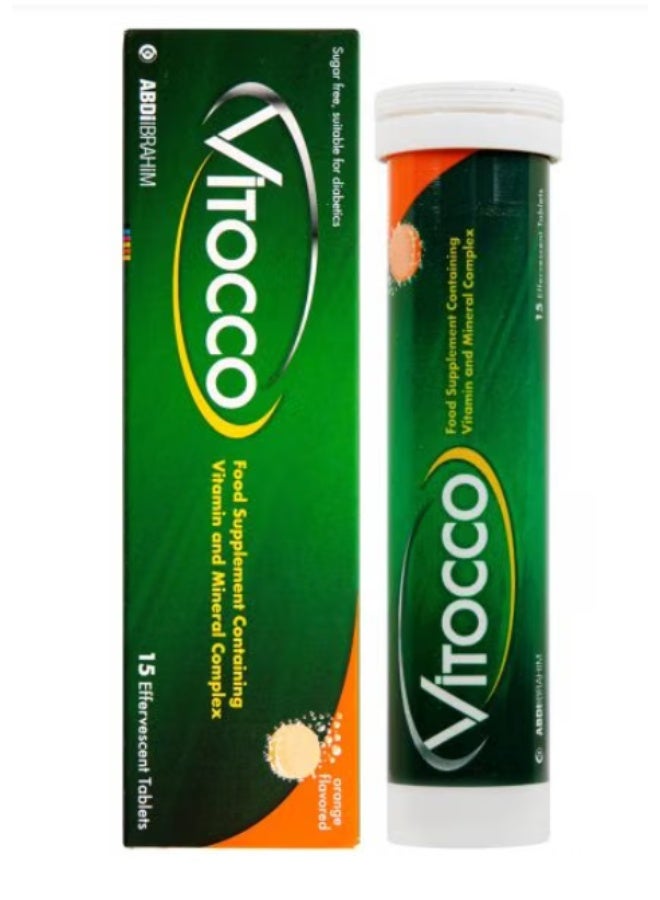 Vitocco Effervescent Tablet 15s (Vitamin+Minerals)
