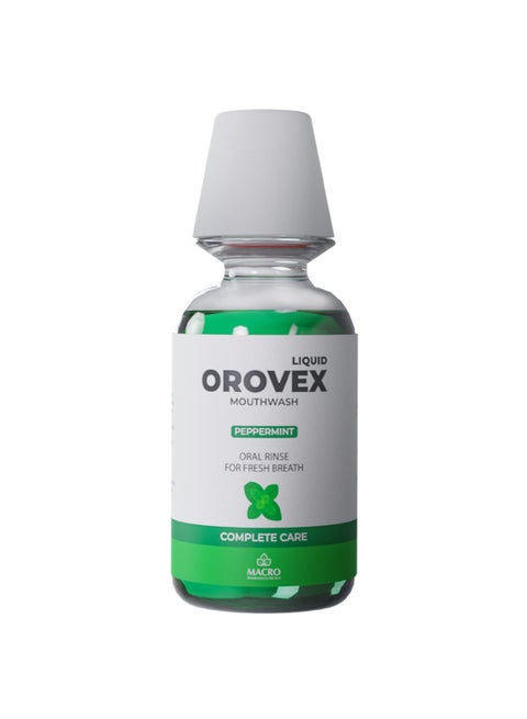 Orovex Liquid Mouthwash Peppermint Flavor - 250ml
