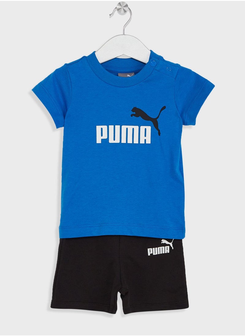 PUMA - Infants Minicats Tee & Shorts Set - Image 1