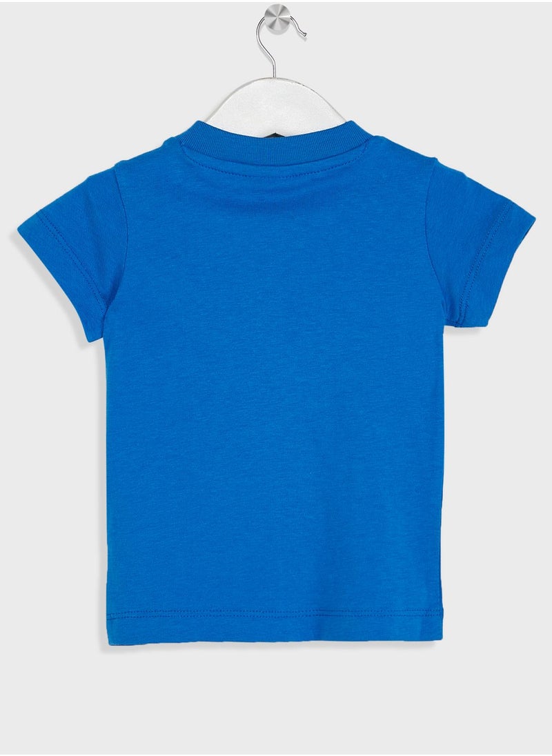 PUMA - Infants Minicats Tee & Shorts Set - Image 1