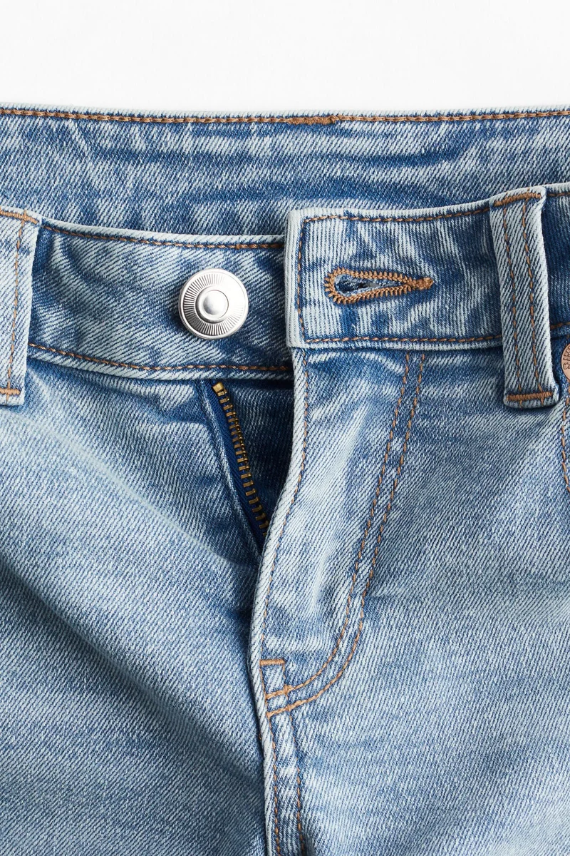 اتش اند ام جينز بقصة حافة واسعة وخصر منخفض