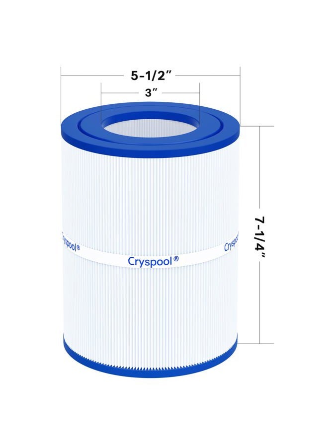 Cryspool Hot Tub Filter(not Oval) Replacement for Spa Filter Aqua Crest PDM28 461273, Dream Maker, 2 Pack - Image 3