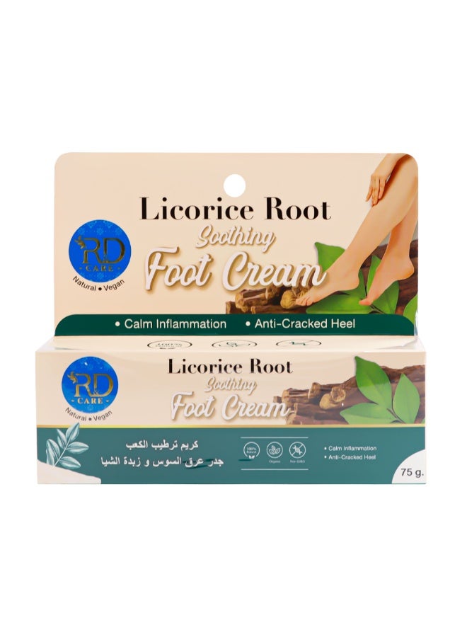 Licorice Root Soothing Foot Cream 75g