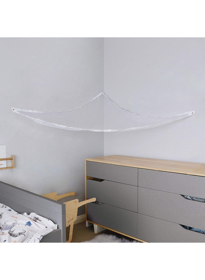 Little Chicks Plush Stuffed Animal Net Hammock -Corner Organizer and Toy Holder - Extra Large Hanging Storage for Kids Bedroom - Image 4