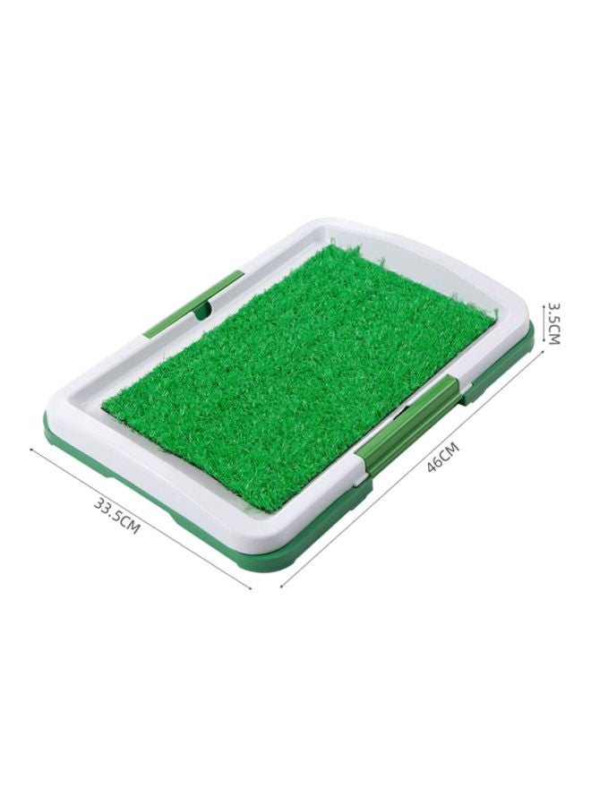Loquat Dog Litter Box Pad Green/White - Image 3