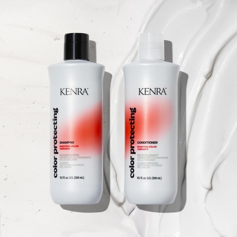 Kenra Color Protecting Shampoo & Conditioner Set |Color Safe | Maintain Over 95% Color Vibrancy Through 40 Washes |Enhances Shine | pH-balancing System| Color Maintenance| All Hair Types |10.1 fl. oz. - Image 4
