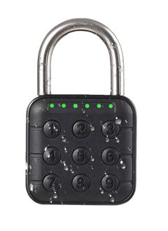 Combination Lock for Locker, 6 Digit Waterproof Smart Code Padlock, Combo Lock, Perfect for Lockers, Luggage, Gym Lockers, Storage Boxes, and Suitcases.