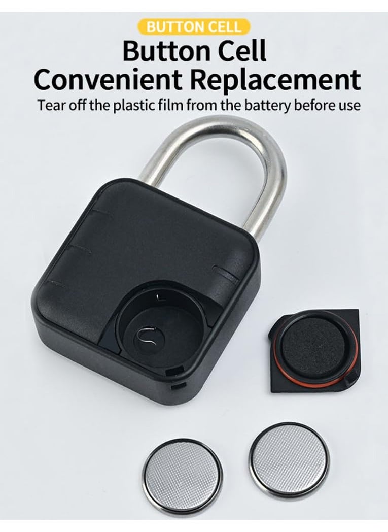 Excefore - Combination Lock for Locker, 6 Digit Waterproof Smart Code Padlock, Combo Lock, Perfect for Lockers, Luggage, Gym Lockers, Storage Boxes, and Suitcases. - Image 1