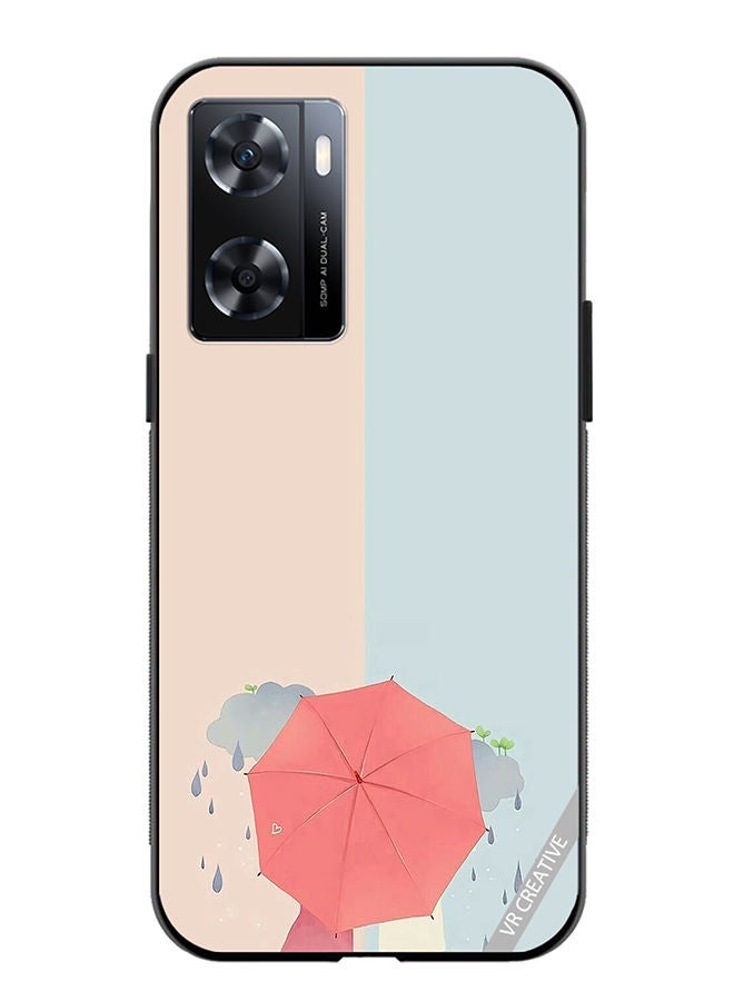 VR CREATIVE Protective Case Cover For OnePlus Nord N20 SE Umbrella Design Multicolour - Image 1
