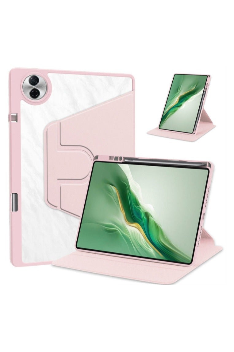 for Honor Pad 10 12.1-inch 2025 Case Cover,Tablet Protective Case  , Acrylic 360 ° Rotating Design, Automatic Wake-up/sleep, Soft Leather - Image 1