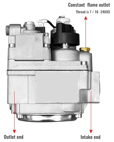 Vaticas 700-506 Gas Valve 720000 BTU/H Fit for Robertshaw 700 Series, Combination Furnace Gas Valve Repair Parts, Fast Opening, for Natural, Manufactured, Mixed, LPG and LPG/Air Mixtures - Image 4