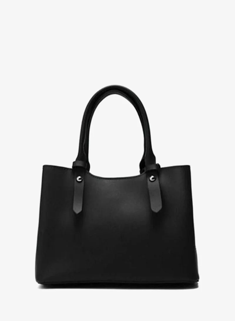 Shule Bags Doop Black Shoulder Bag.