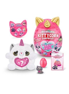 Zuru Rainbocorns Zuru Rainbocorns Kittycorn Surprise Series 1 with 10 Surprises to Unbox, Peel and Reveal Heart, Stickers (colors may vary)  - Image 4