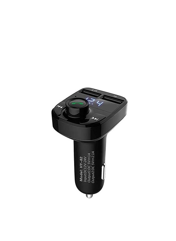 ماركة غير محددة - مشغل ام بي 3 بلوتوث X88A يدعم السيارة مع جهاز ارسال اف ام ومكبر صوت مع شحن USB - Image 1