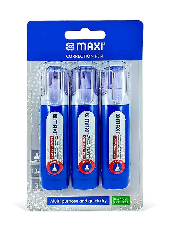 Maxi 3-Piece Correction Pen Set - Image 1