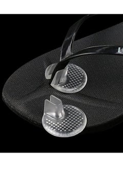 Oasisgalore 3 pairs of non-slip silicone finger guards for silicone thong sandals, clear  - Image 4