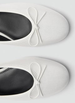 MANGO Ballerinas With Strip And Bow Detail  - Image 5